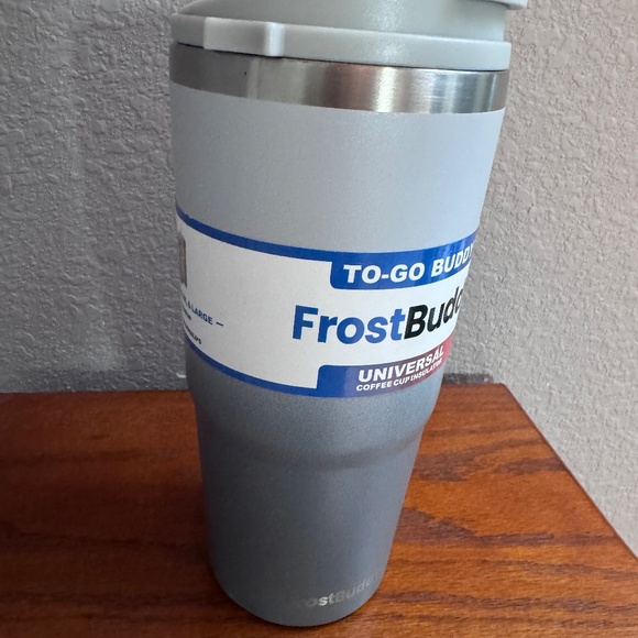 FrostBuddy To-Go-Buddy Universal Cup Insulator-32oz~Stainless Steel Tumbler~NEW - Picture 10 of 16